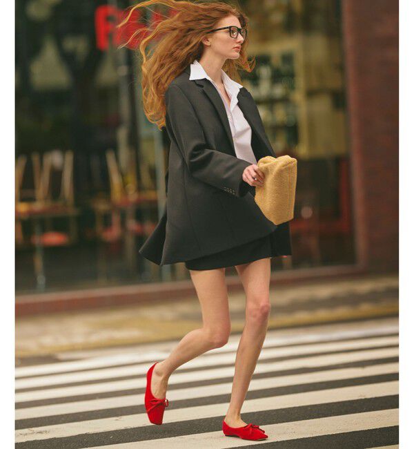 UNITED ARROWS「＜PIPPICHIC＞AMBER VLV バレエシューズ」|バレエシューズ|