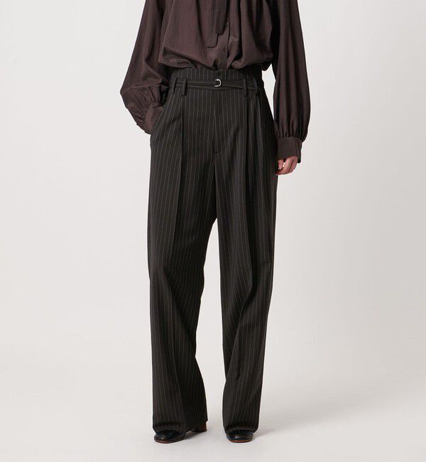 AEWEN MATOPH「＜AEWEN MATOPH＞パターンベルトパンツ」|チノ|