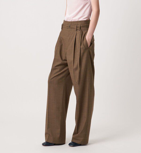 AEWEN MATOPH「＜AEWEN MATOPH＞パターンベルトパンツ」|チノ|