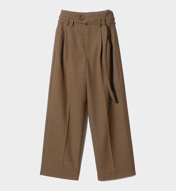 AEWEN MATOPH「＜AEWEN MATOPH＞パターンベルトパンツ」|チノ|