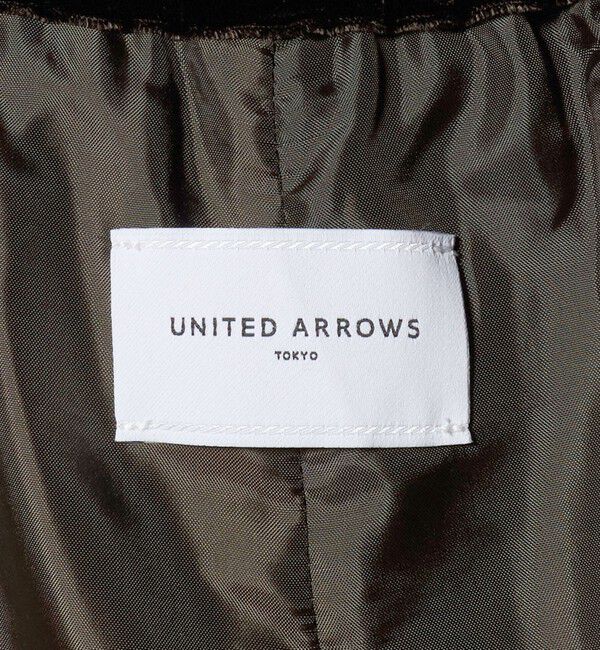 UNITED ARROWS「ベルベット イージー パンツ」|チノ|