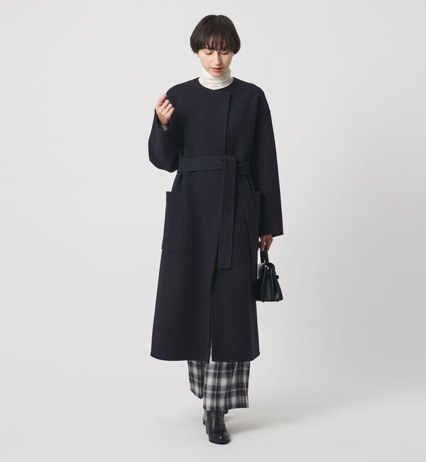 UNITED ARROWS「ウール リバー ロング コート」|ダッフルコート|