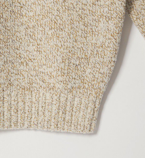 UNITED ARROWS「ウール コットン カシミア ムリネ タートルネック ニット」|ニット・セーター|