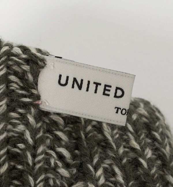 UNITED ARROWS「ミックス フィンガーレス グローブ」|手袋|