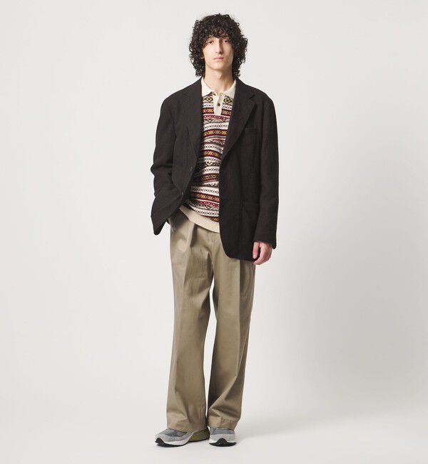 UNITED ARROWS「＜District＞シュリンク サージ シングル2ボタン テーラードジャケット」|スーツ|