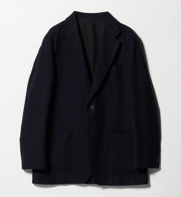 UNITED ARROWS「＜District＞シュリンク サージ シングル2ボタン テーラードジャケット」|スーツ|