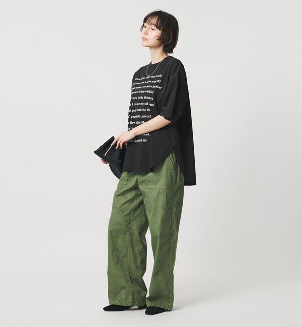 UNITED ARROWS「＜SACRA＞メッセージ Tシャツ」|Tシャツ・カットソー|