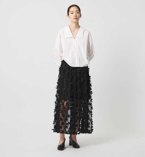 AEWEN MATOPH「＜AEWEN MATOPH＞ドットチュールリボンスカート」|スカート|
