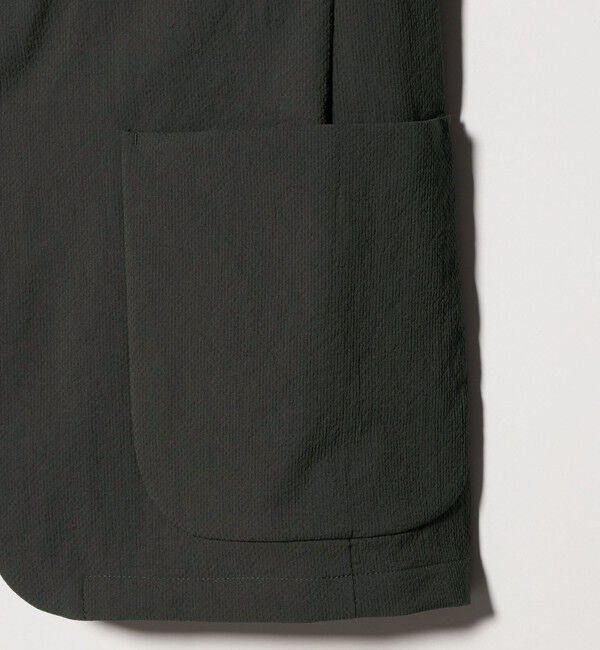 UNITED ARROWS「ドビー 2ボタン シングル テーラードジャケット UA COZY　ウォッシャブル　タテヨコストレッチ　防しわ　撥」|テーラードジャケット|