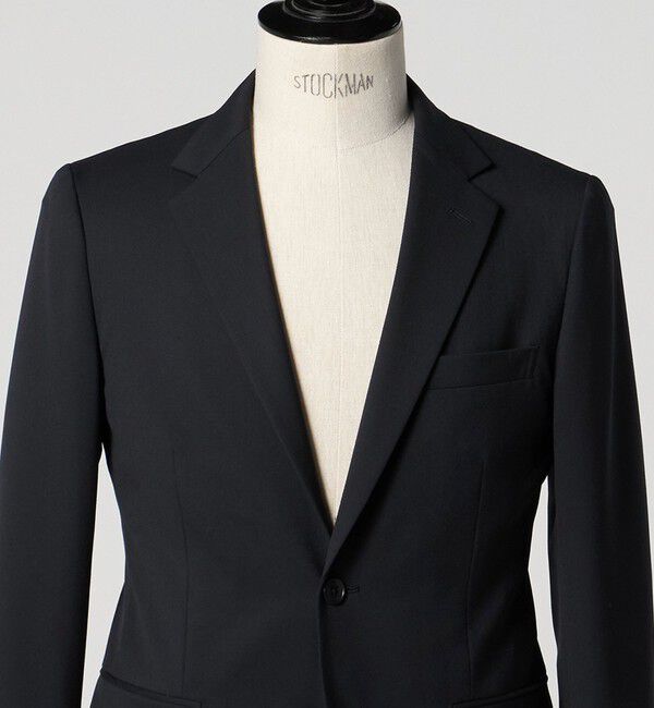 UNITED ARROWS green label relaxing「A+ TWPU サージ 2B スリム セットアップジャケット -ウォッシャブル・ストレッチ-」|スーツ|