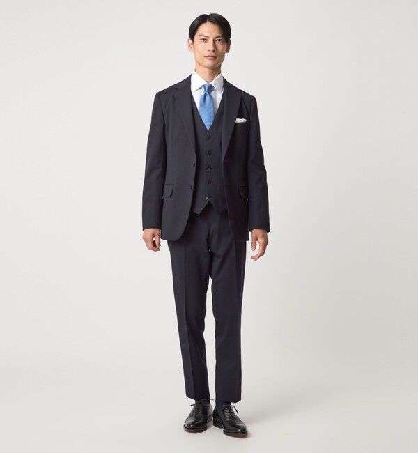 UNITED ARROWS green label relaxing「A+ TWPU サージ 2B スリム セットアップジャケット -ウォッシャブル・ストレッチ-」|スーツ|