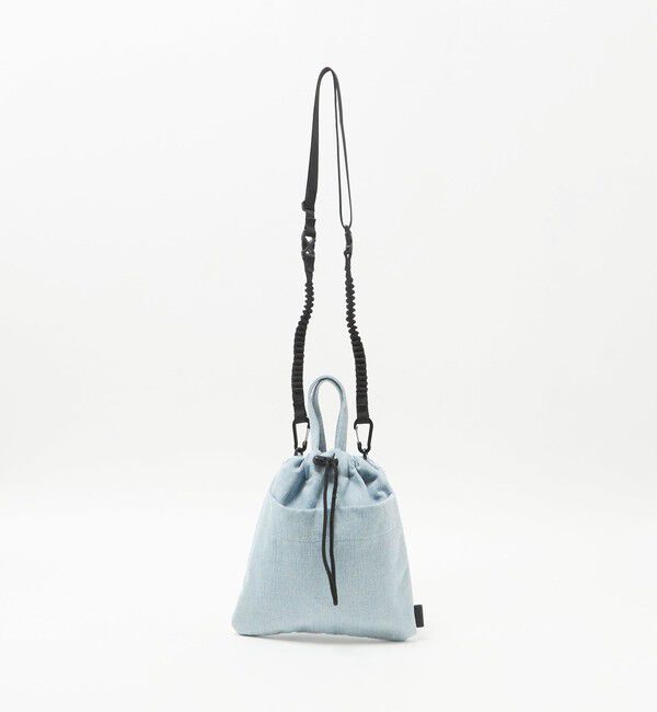 UNITED ARROWS green label relaxing「【別注】＜fellowww＞GLR デニム 巾着 ショルダーバッグ」|ショルダー・メッセンジャー|