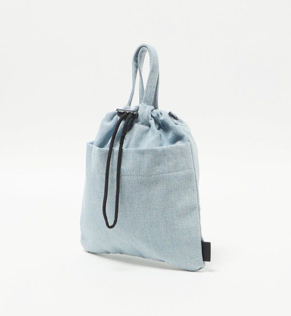 UNITED ARROWS green label relaxing「【別注】＜fellowww＞GLR デニム 巾着 ショルダーバッグ」|ショルダー・メッセンジャー|