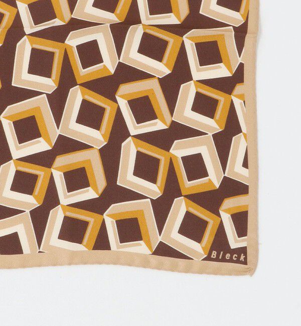 UNITED ARROWS green label relaxing「＜Bleck＞ジオメトリック ツイル ポケットチーフ」|バンダナ・スカーフ|
