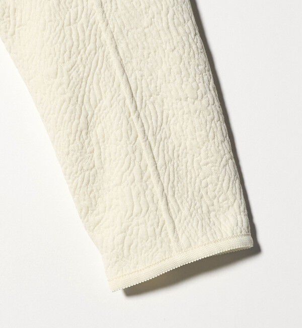 UNITED ARROWS green label relaxing「ブリスタージャカード ノーカラー カットソー カーディガン」|カーディガン|