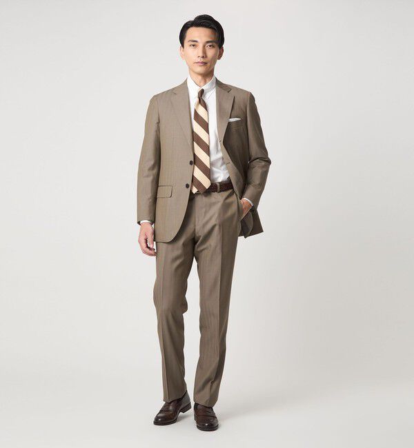 UNITED ARROWS green label relaxing「MADE BY HITOYOSHI タブカラー ドレスシャツ」|シャツ・ブラウス|