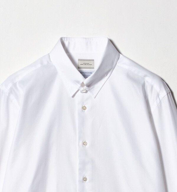 UNITED ARROWS green label relaxing「MADE BY HITOYOSHI タブカラー ドレスシャツ」|シャツ・ブラウス|