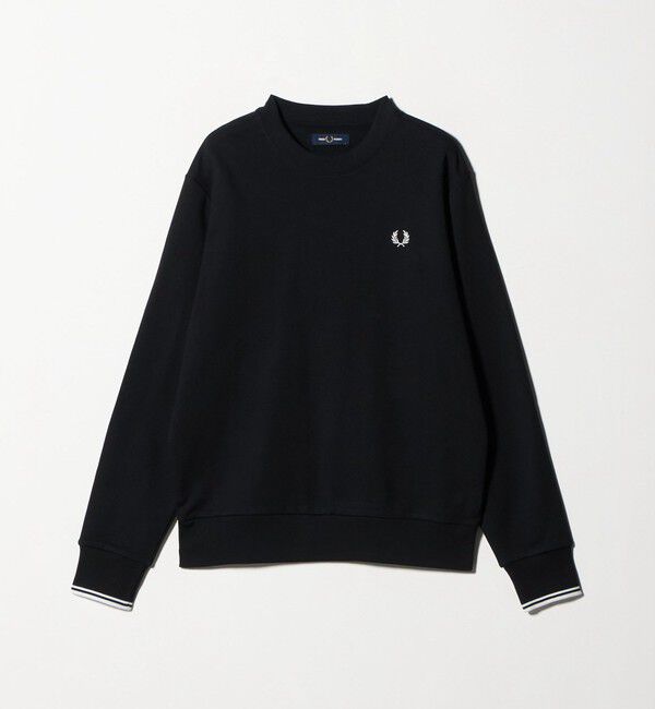 UNITED ARROWS green label relaxing「＜FRED PERRY＞クルーネック スウェット」|スウェット・ジャージ|BLACK