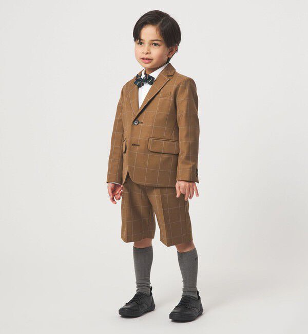 UNITED ARROWS green label relaxing「ウィンドペン チェック ショートパンツ / キッズ 110cm-130cm」|スーツ|