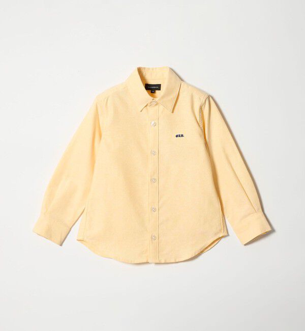 UNITED ARROWS green label relaxing「オックスシャツ / キッズ 110cm-130cm」|シャツ・ブラウス|YELLOW