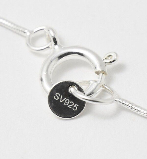 UNITED ARROWS green label relaxing「GLR スネーク シルバー ネックレス」|ネックレス|