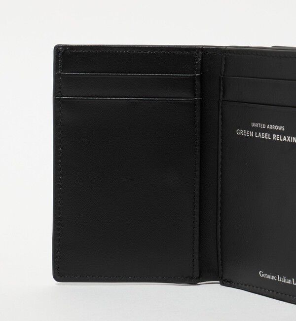 UNITED ARROWS green label relaxing「GLR イタリアンレザー 3つ折り ミニウォレット 財布」|財布|