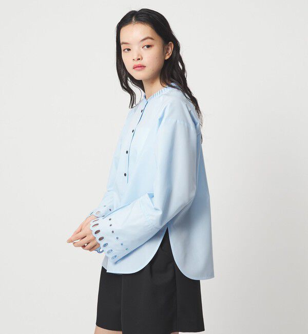 EMMEL REFINES「＜EMMEL REFINES＞EM ソデスカラシシュウ シャツ」|シャツ・ブラウス|