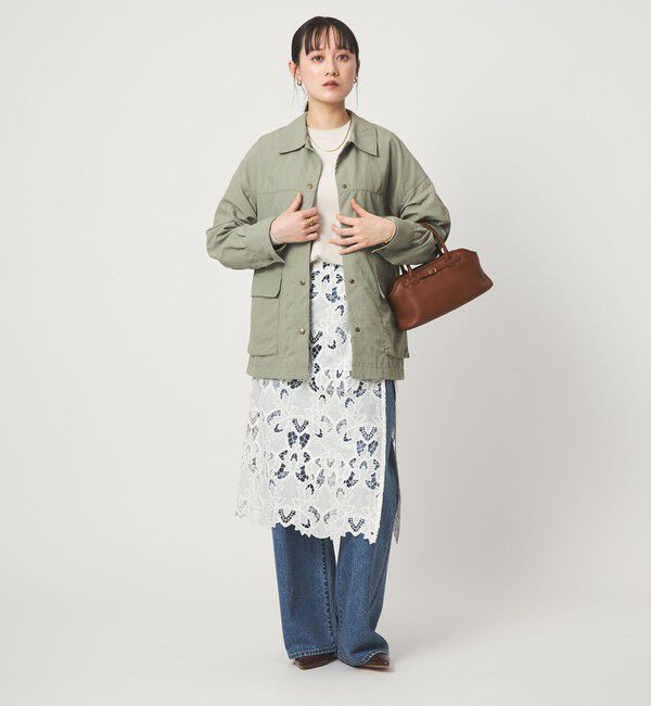 UNITED ARROWS green label relaxing「タスラン カバーオール ジャケット」|ブルゾン・スタジャン|