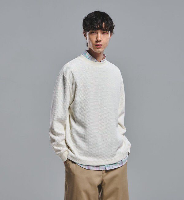 UNITED ARROWS green label relaxing「クリア ラッセル クルーネック カットソー」|Tシャツ・カットソー|WHITE