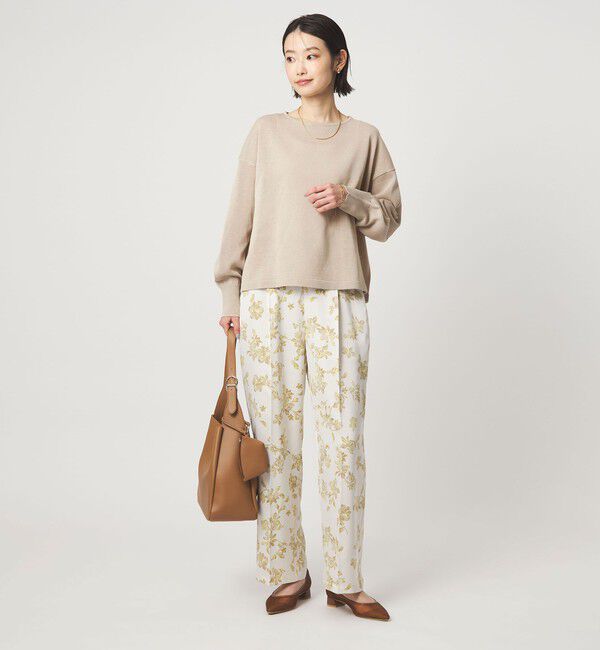 UNITED ARROWS green label relaxing「シャーリー ワイド プルオーバー ニット ウォッシャブル」|ニット・セーター|