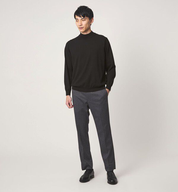 UNITED ARROWS green label relaxing「MTB コットン ハイゲージ モックネック ニット」|ニット・セーター|