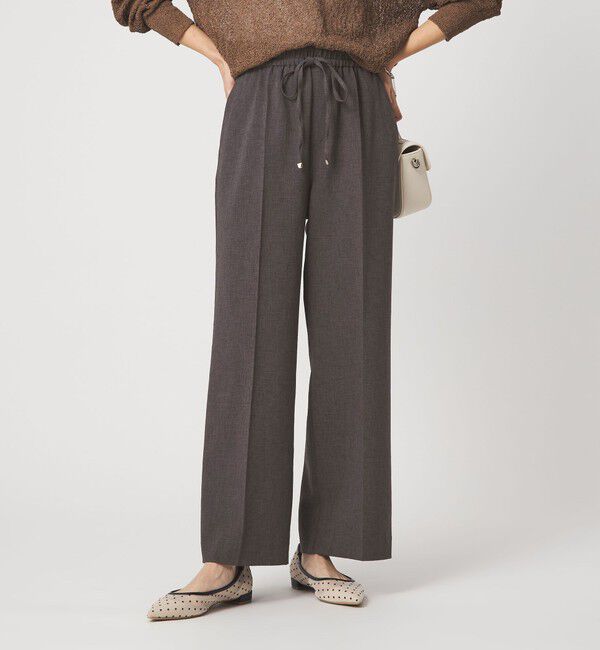 UNITED ARROWS green label relaxing「［size SHORT/TALLあり］ニーハイフレアパンツ」|その他|DK.BROWN