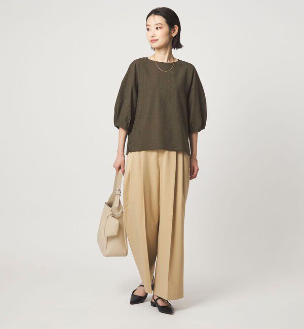 UNITED ARROWS green label relaxing「サッカー タックスリーブ プルオーバー カットソー」|Tシャツ・カットソー|