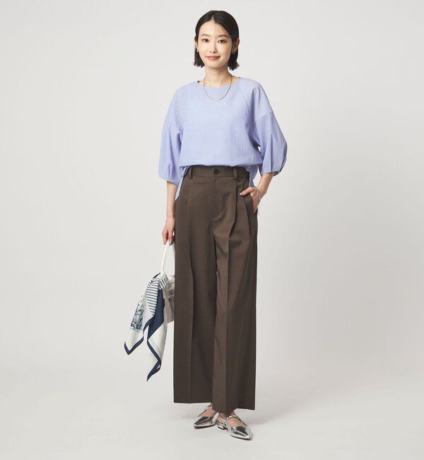 UNITED ARROWS green label relaxing「サッカー タックスリーブ プルオーバー カットソー」|Tシャツ・カットソー|