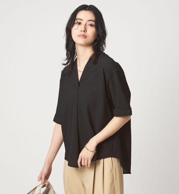 UNITED ARROWS green label relaxing「サッカー スキッパー プルオーバー カットソー」|Tシャツ・カットソー|