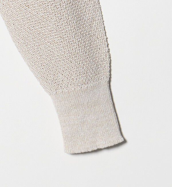 UNITED ARROWS green label relaxing「メランジ スキッパー プルオーバー ウォッシャブル」|ニット・セーター|