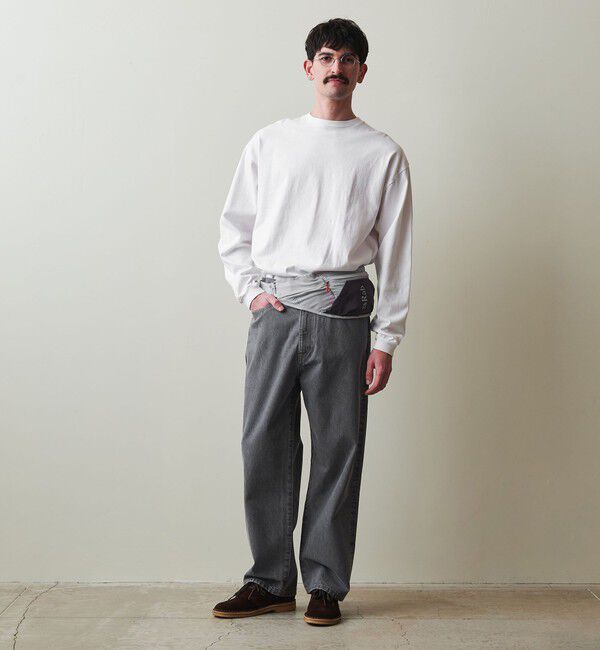 STEVEN ALAN「＜Steven Alan＞ 13.5oz デニム 5ポケット バギー テーパード パンツ」|デニム|