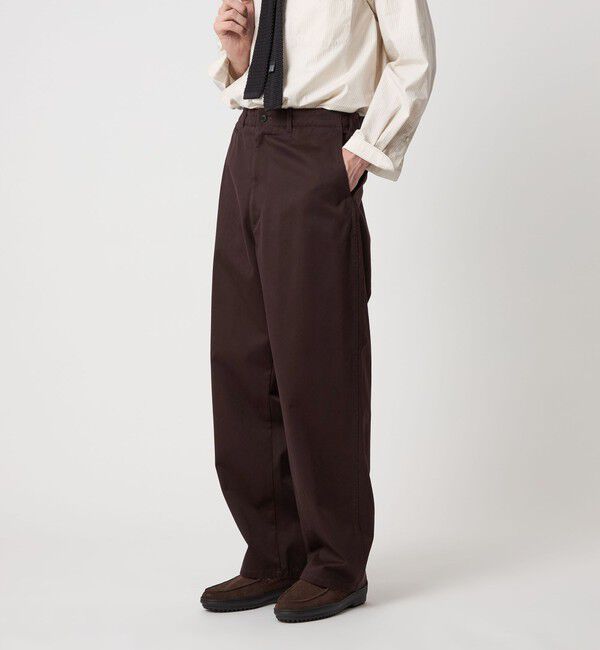 STEVEN ALAN「＜Steven Alan＞ ウエポン ニドム アーミー ノープリーツ トラウザーズ」|チノ|