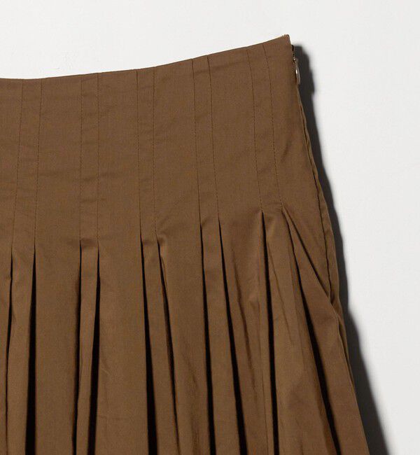 BEAUTY&YOUTH UNITED ARROWS「ポリエステルコットン タックフレアスカート」|スカート|