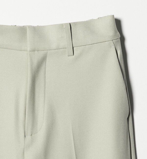 BEAUTY&YOUTH UNITED ARROWS「裏起毛バックゴム ストレートパンツ ウォッシャブル」|スラックス|