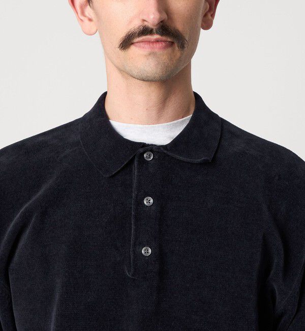 STEVEN ALAN「＜Steven Alan＞ 3B コットン ニット ポロシャツ」|ニット・セーター|