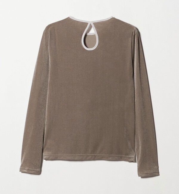 BEAUTY&YOUTH UNITED ARROWS「シアーベロア リンガーロングスリーブTシャツ」|Tシャツ・カットソー|