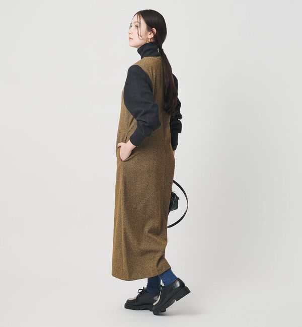 BEAUTY&YOUTH UNITED ARROWS「ポリエステルツイードライク ジャンパースカート」|ワンピース|