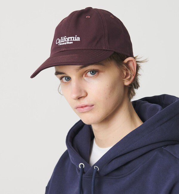 California General Store「＜CGS.＞6パネル ロゴ キャップ」|キャップ・キャスケット|
