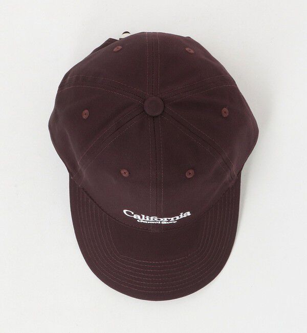 California General Store「＜CGS.＞6パネル ロゴ キャップ」|キャップ・キャスケット|