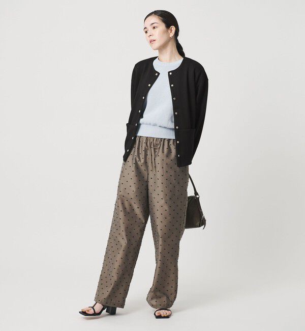 BEAUTY&YOUTH UNITED ARROWS「【WEB限定】エアリーポンチ スナップボタンカーディガン」|カーディガン|