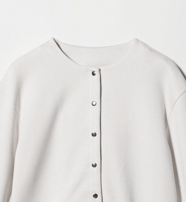 BEAUTY&YOUTH UNITED ARROWS「【WEB限定】エアリーポンチ スナップボタンカーディガン」|カーディガン|