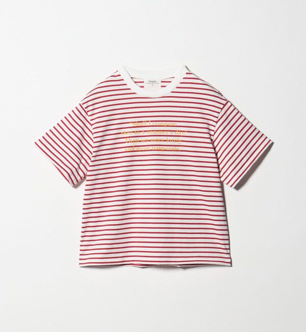 BEAUTY&YOUTH UNITED ARROWS「【別注】＜Samplee＞ボーダー ショートスリーブTシャツ」|Tシャツ・カットソー|
