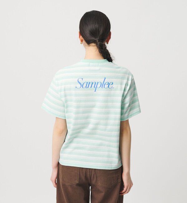 BEAUTY&YOUTH UNITED ARROWS「【別注】＜Samplee＞ボーダー ショートスリーブTシャツ」|Tシャツ・カットソー|