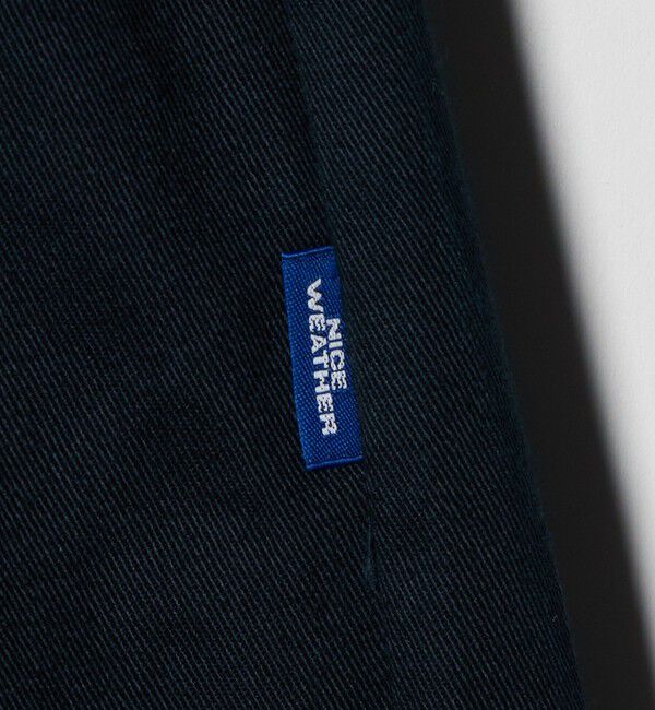 NICE WEATHER「＜NICE WEATHER＞ウィメンズ チノハーフパンツ」|チノ|